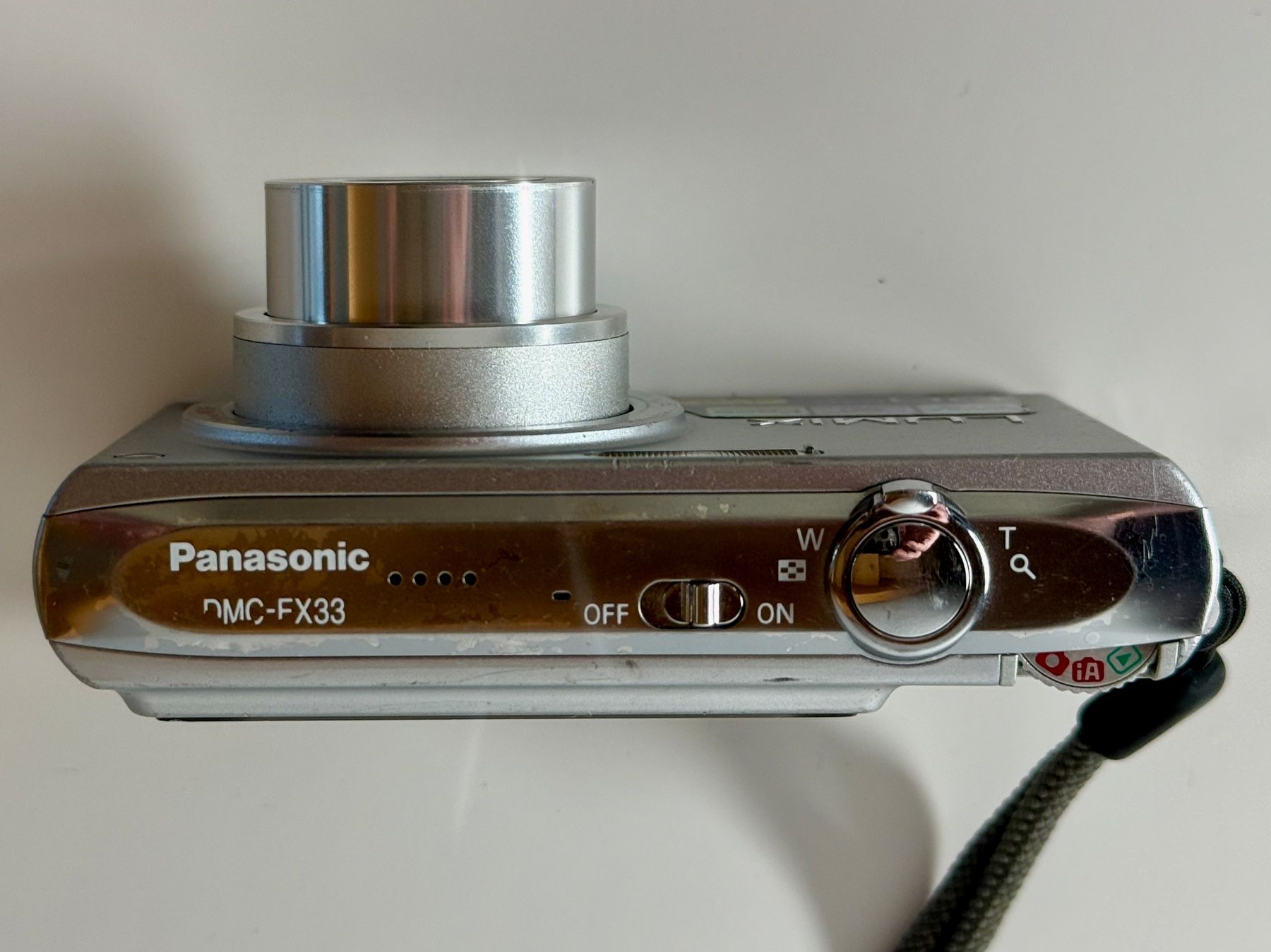 Panasonic Fotocamera: Panasonic Lumix DMC-FX33 Digitalkamera Silber gebraucht – Usato da Wangen b. Olten venduto da Markus511 1