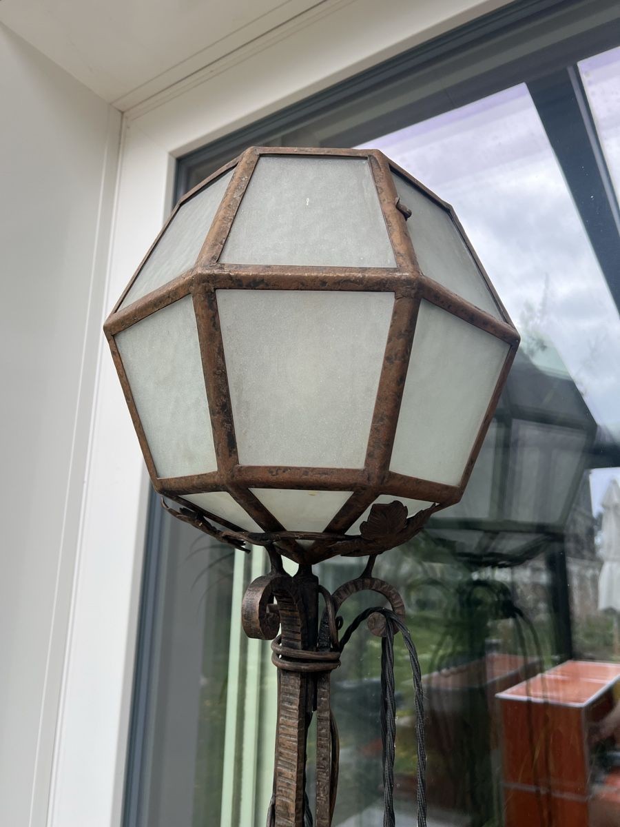 Lampade: Jugendstil Ständerleuchte – Usato da Wabern venduto da La-Vitrine 3