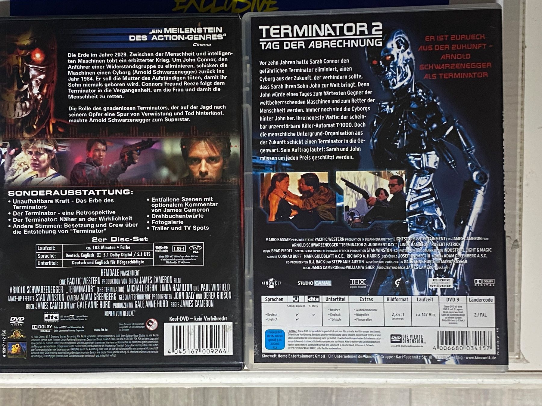 Tous les DVDs: Terminator – D'occasion à Muri b. Bern par AdidasCollector 4