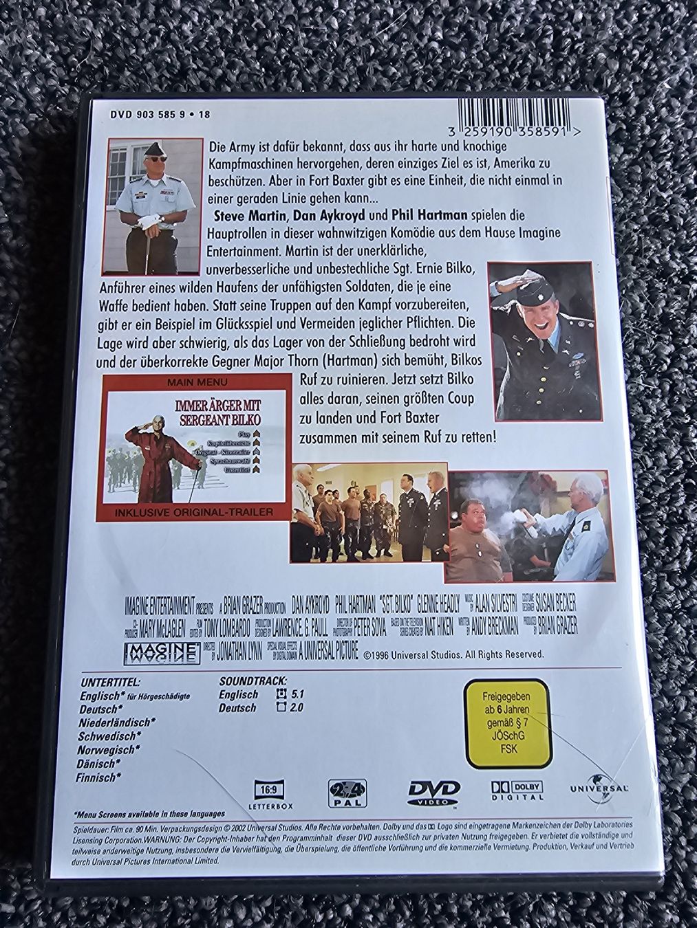 Tutti i DVDs: DVD Immer Aerger Mit Sergeant Bilko (22130) – Usato da Ruswil venduto da jan_bxl5 1