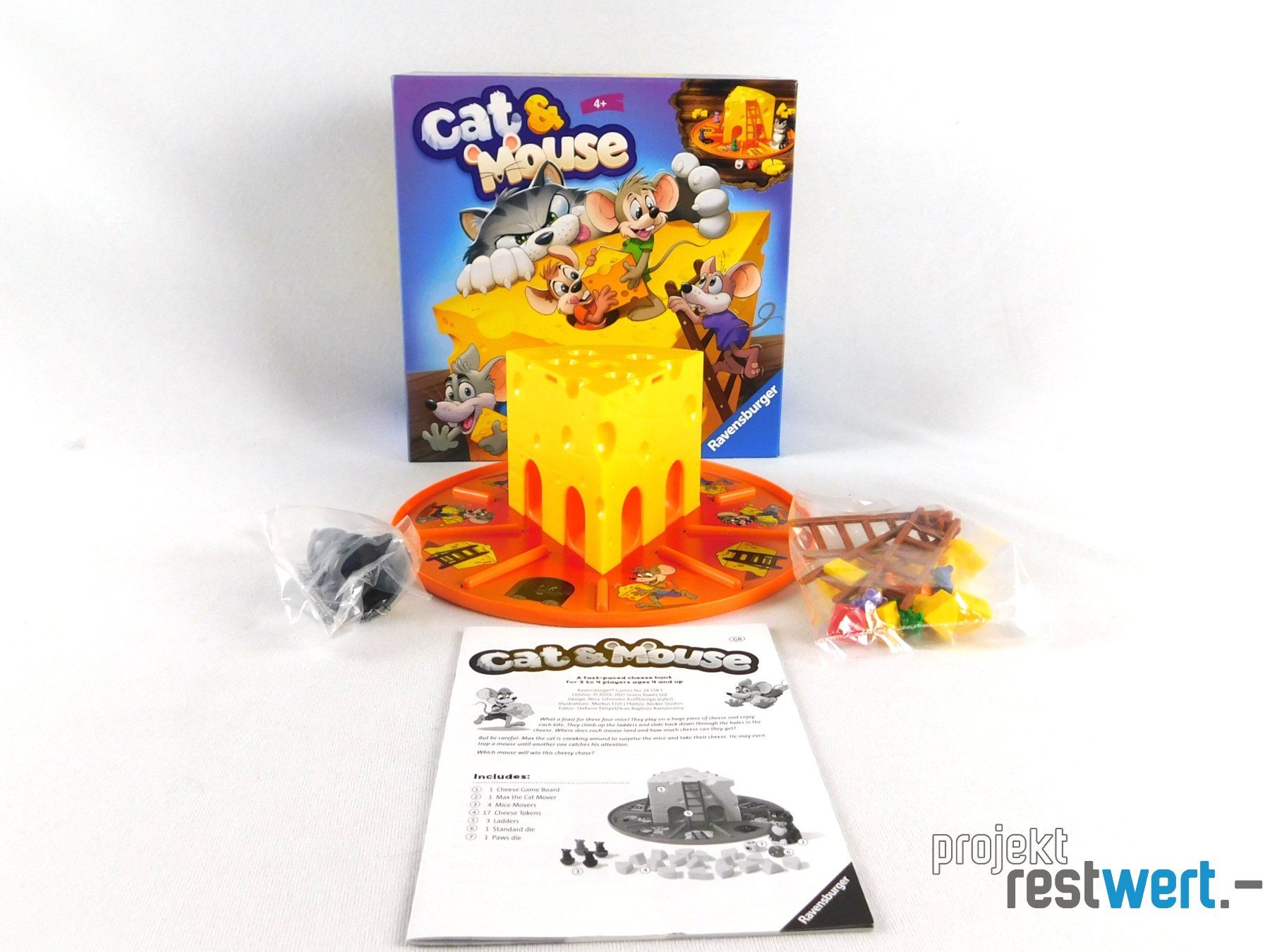 Ravensburger Giochi: Cat & Mouse Spiel von RAVENSBURGER – Nuovo (secondo la descrizione) da Bülach venduto da restwert_buelach
