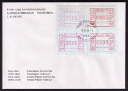 %%AKTION%_ATM 3-6_FDC/FD mit Beschreibung+PALINDROM 18.8.81
