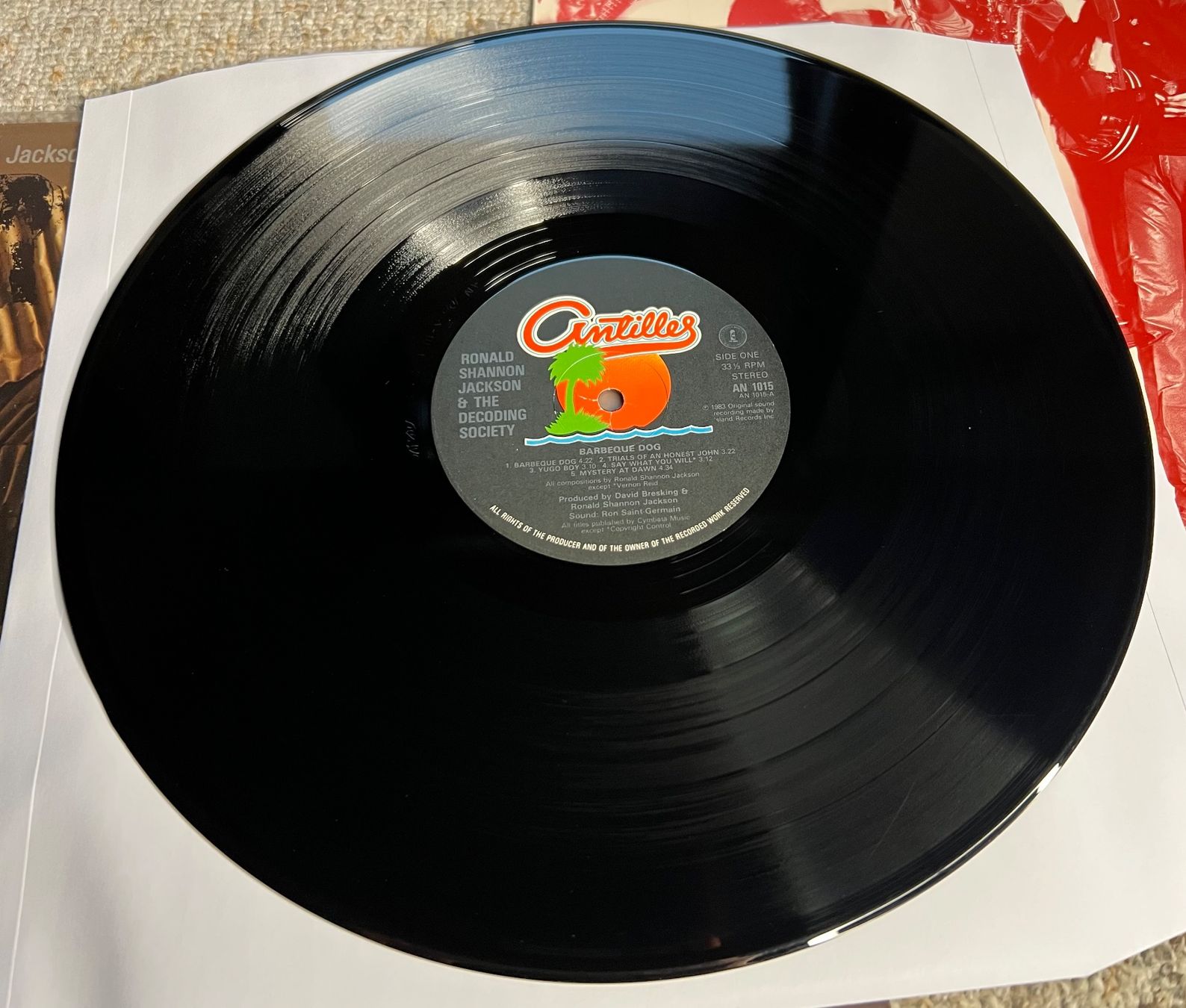 Dischi in vinile: Ronald Shannon Jackson And The Decoding Society Barbeque Dog – Usato da Unterseen venduto da vinylmore 1