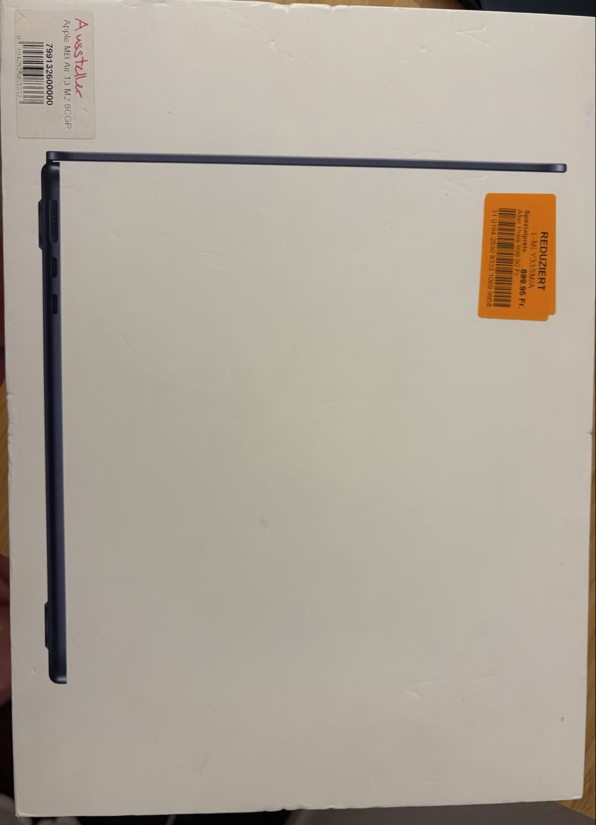 Apple Notebook: MacBook Air 2022 – Usato da Dübendorf venduto da ann_f7mq 1