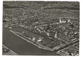 Basel - Rheinhafen - Kleinhüningen - Flugaufnahme - 1948