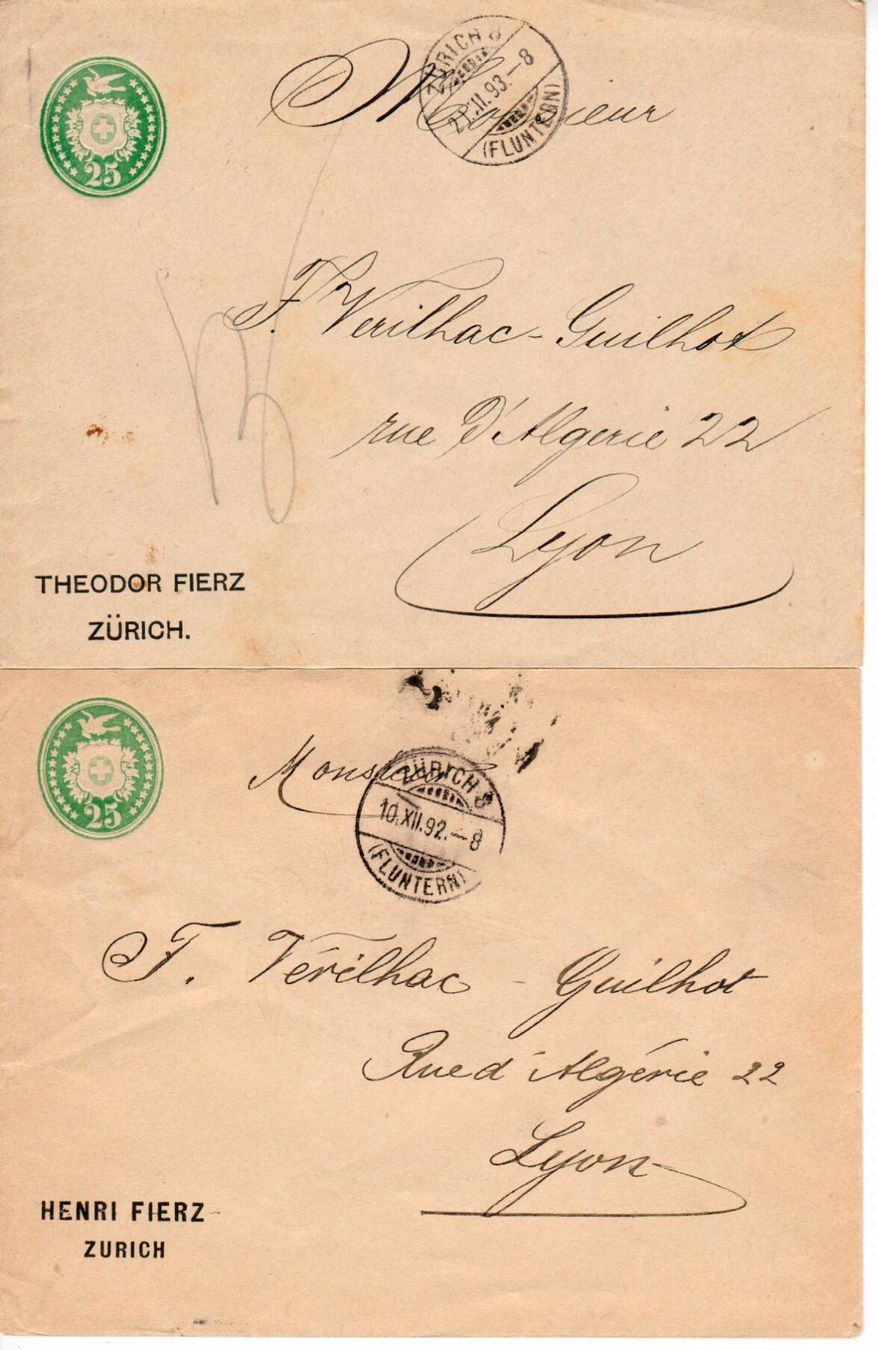 Tutti i francobolli: 5 Tüblibriefe  25 Rp. – Usato da Wolhusen venduto da Curver9