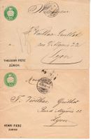 5 Tüblibriefe  25 Rp.