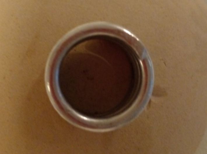 Anelli: Designer ALU Damen Spiral Ring Gr.M /ca. 18 – Usato da Münchenbuchsee venduto da babilibern 2