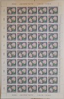 Schweiz Helvetia 1962 Pro Juventute Bogen 50V MNH POSTFRISCH