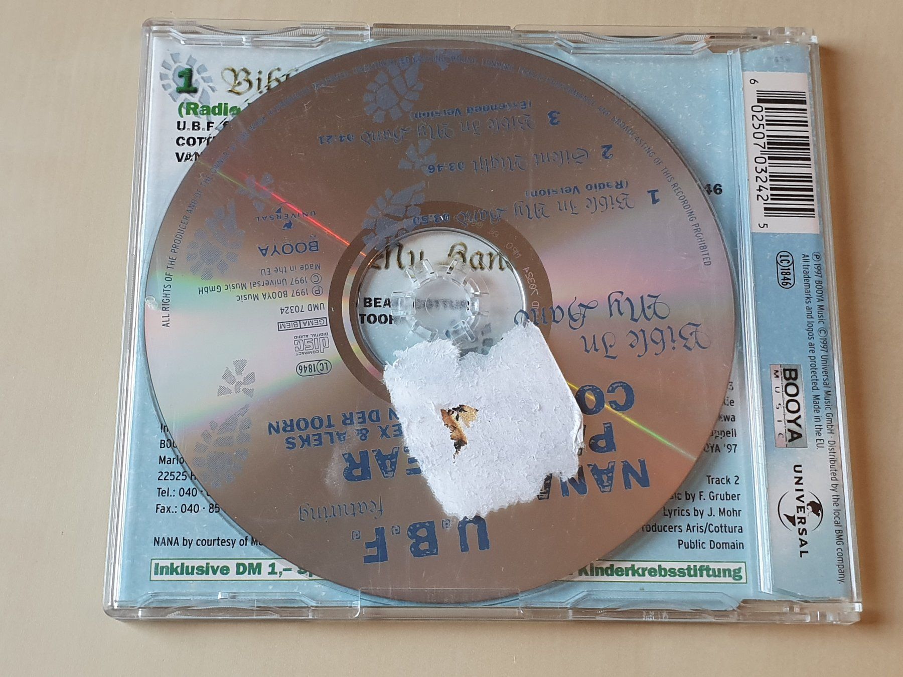 CD: UBF Bible in my Hand – Usato da Stansstad venduto da collectorsshop 1
