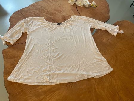 weite weisse Bluse Gr S / Blouse blanche ample
