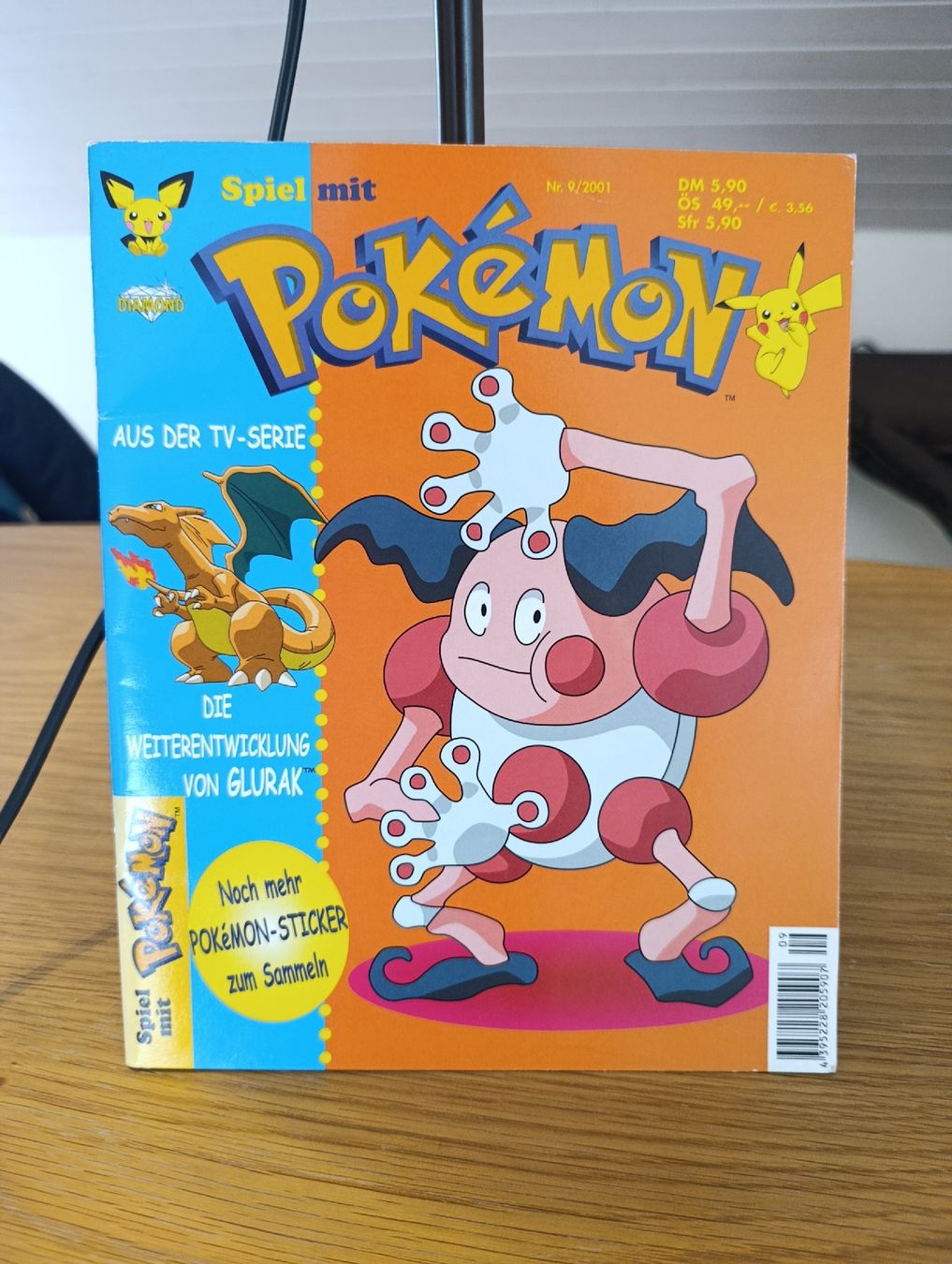 Pokémon Carte collezionabili: Pokemon Zeitschrift Nr. 9/2001 - Glurak – Usato da Wil SG venduto da Donaldus