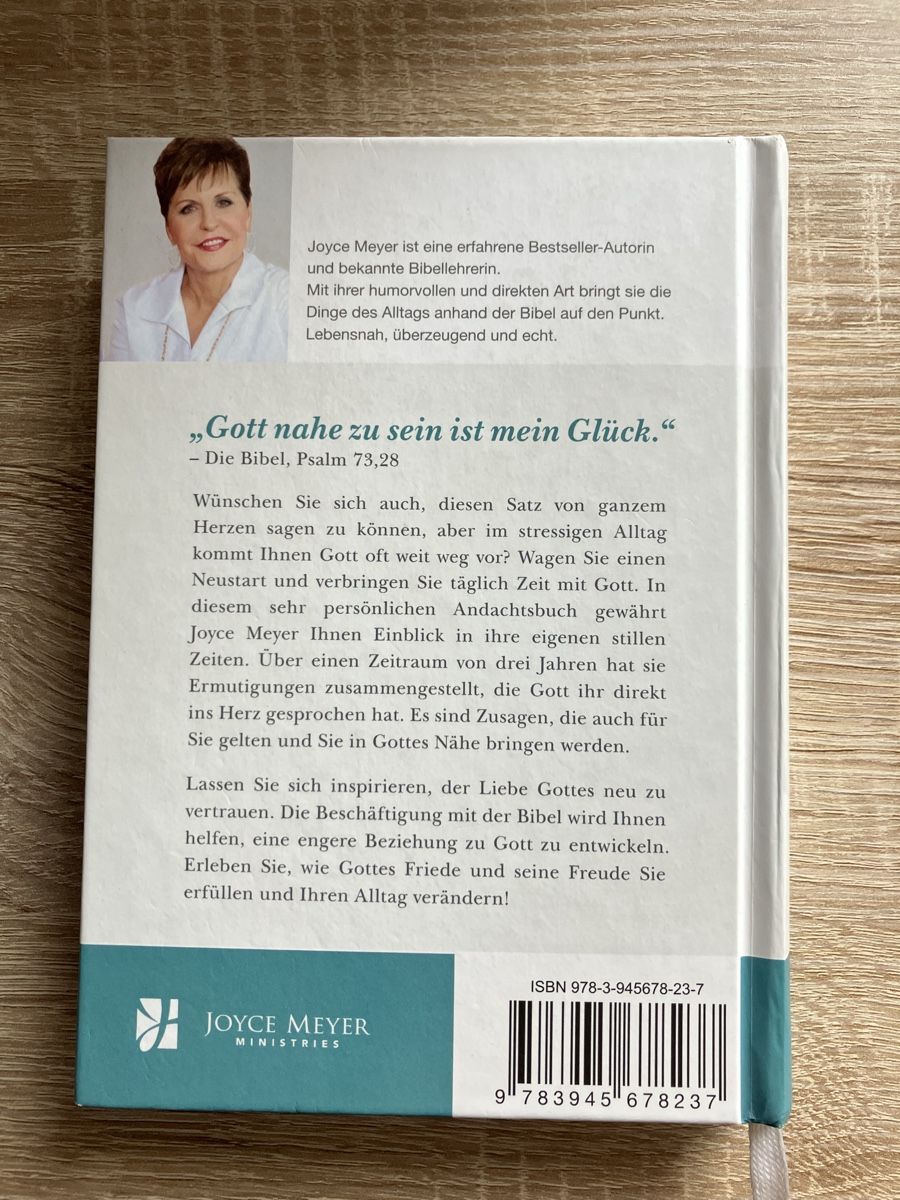 Livres: Gott täglich nah sein Joyce Meyer – D'occasion à Bözberg par Sape9192 1