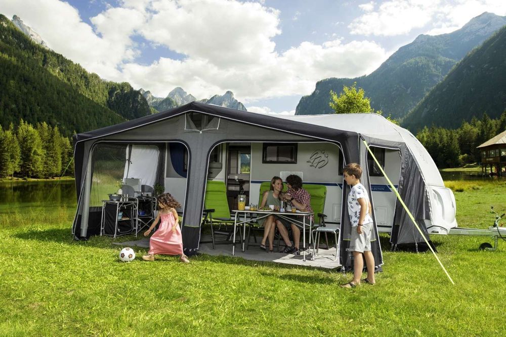 Vorzelte & Markisen: Reisevorzelt Vicenza Air All Season Umlaufmass 911 - 940cm – Neu und originalverpackt aus Walenstadt von Trend-24 4