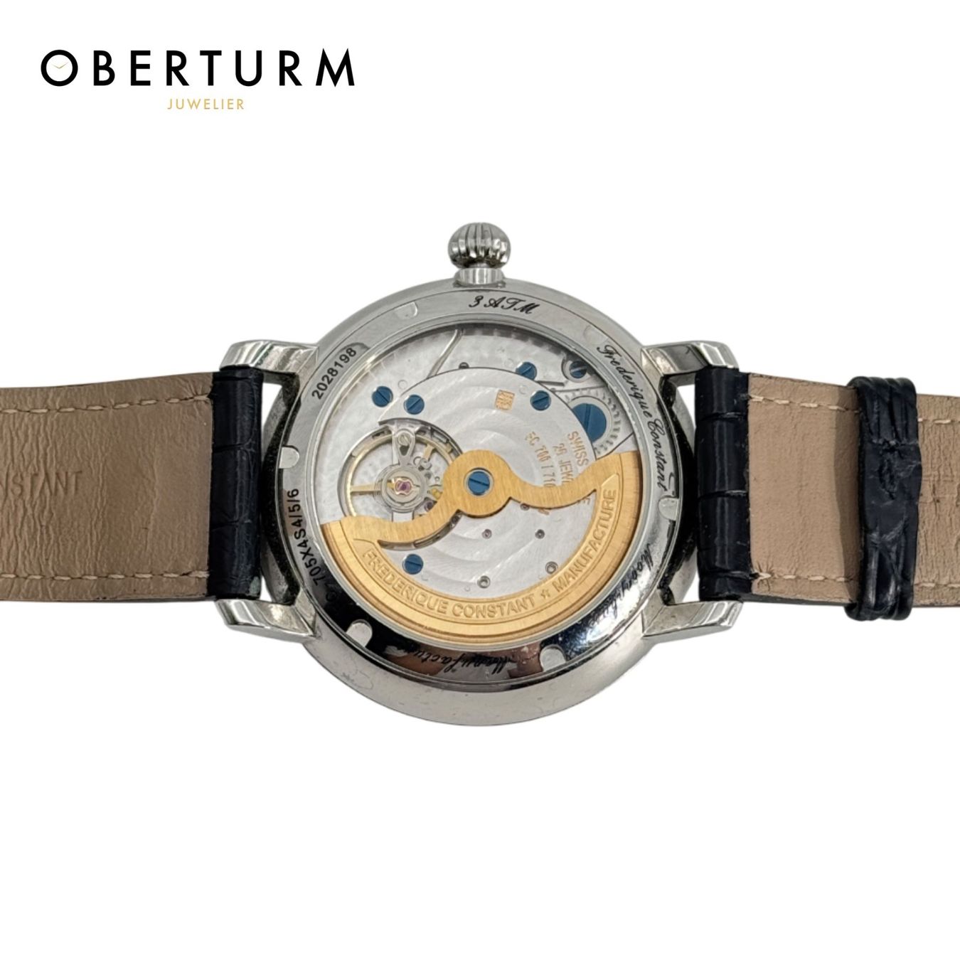 Frederique Constant Orologi: Frederique Constant Slimline Mondphase Automatik – Nuovo (secondo la descrizione) da Brugg AG venduto da Oberturm 1