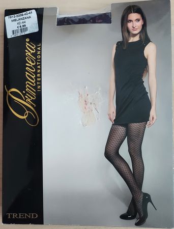 Primavera Melanzana Netzstrumpfhose,Gr.42-44 Neu