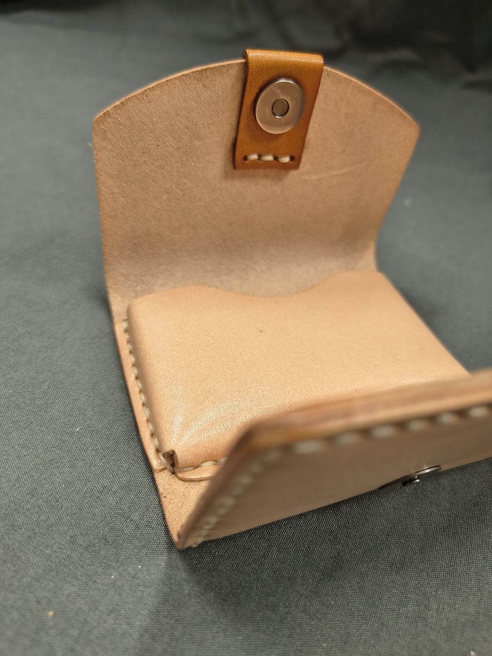 Portafogli: Handmade leather wallet – Nuovo e nell'imballaggio originale da Vevey venduto da cos-vero 3