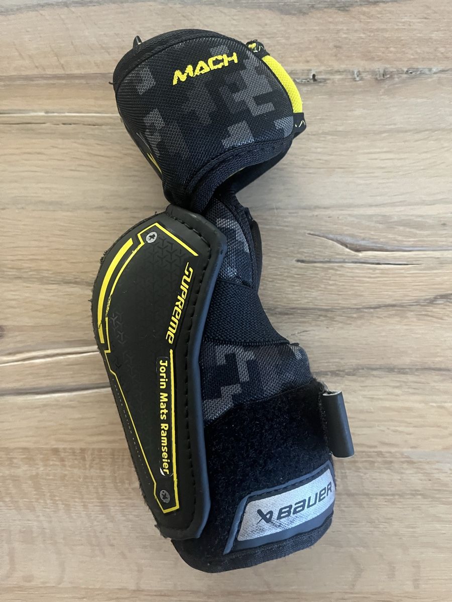 Bauer Protezioni & Imbottiture: Eishockey Ellbogenschoner – Usato da Neuendorf venduto da Goeggs01 2
