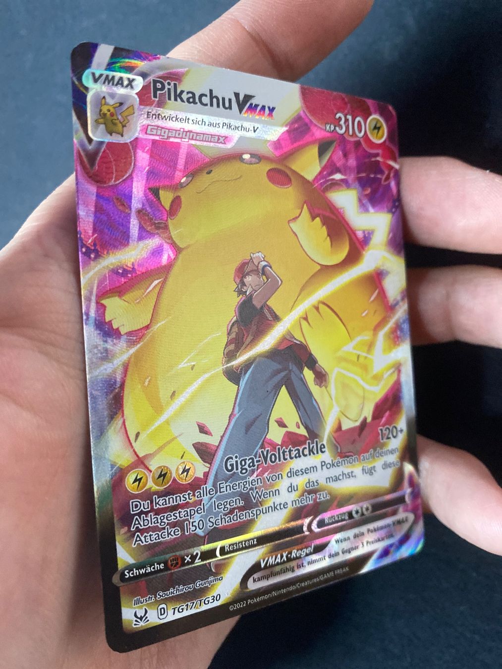 Pokémon Carte collezionabili: Pikachu VMAX TG17 - Spl. Illustr. Rare - Lost Origin - DE – Nuovo (secondo la descrizione) da Hausen AG venduto da Shrade 2