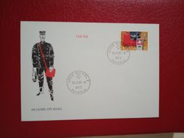 Sonderbrief 100 Jahre Zugpersonal Basel 1985 FDC