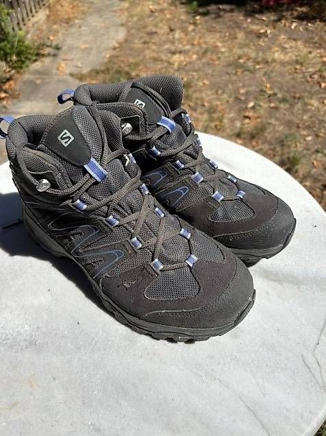 Herrenschuhe: Salomon Wanderschuhe mid – Gebraucht aus Ins von Bmilli