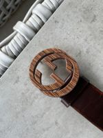 Original Gucci Gürtel Braun 90-36 limitiert Top Zustand