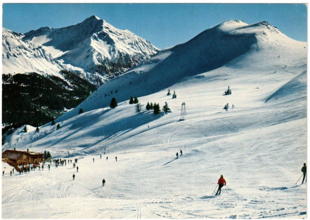 Cartoline postali: Parpan - Skilift Stätzerhorn – Usato da Binningen venduto da Mountainrider