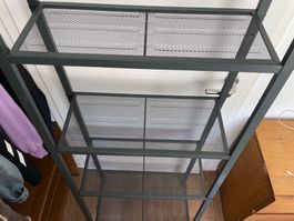 Ikea Lerberg Regal dunkelgrau