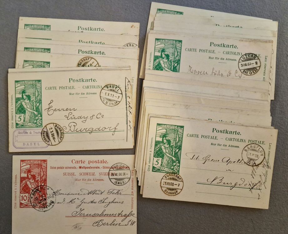 Postkarten Weltpostverein 1900 | Kaufen Auf Ricardo