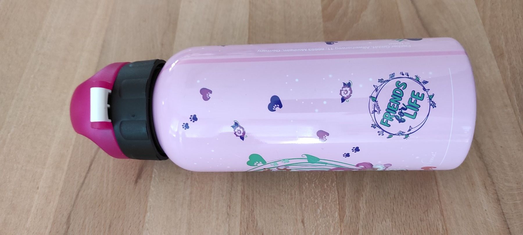 Trinkflaschen & Thermosflaschen: Trinkflasche Kinder Metall Enchantimals – Gebraucht aus Zollbrück von Turner5 1