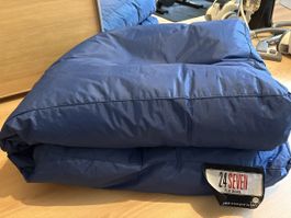 Bequemer blauer Sitzsack - Ideal für entspannte Stunden!