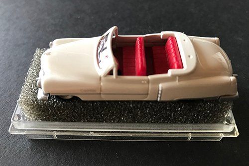 Cadillac Modellini d'auto: Modelauto Cadillac Eldorado 1:87 weiss offen – Nuovo e nell'imballaggio originale da Unterramsern venduto da Havana01