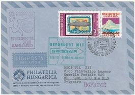 Swissair Budapest-Zürich 14.6.77, Regiofil Lugano