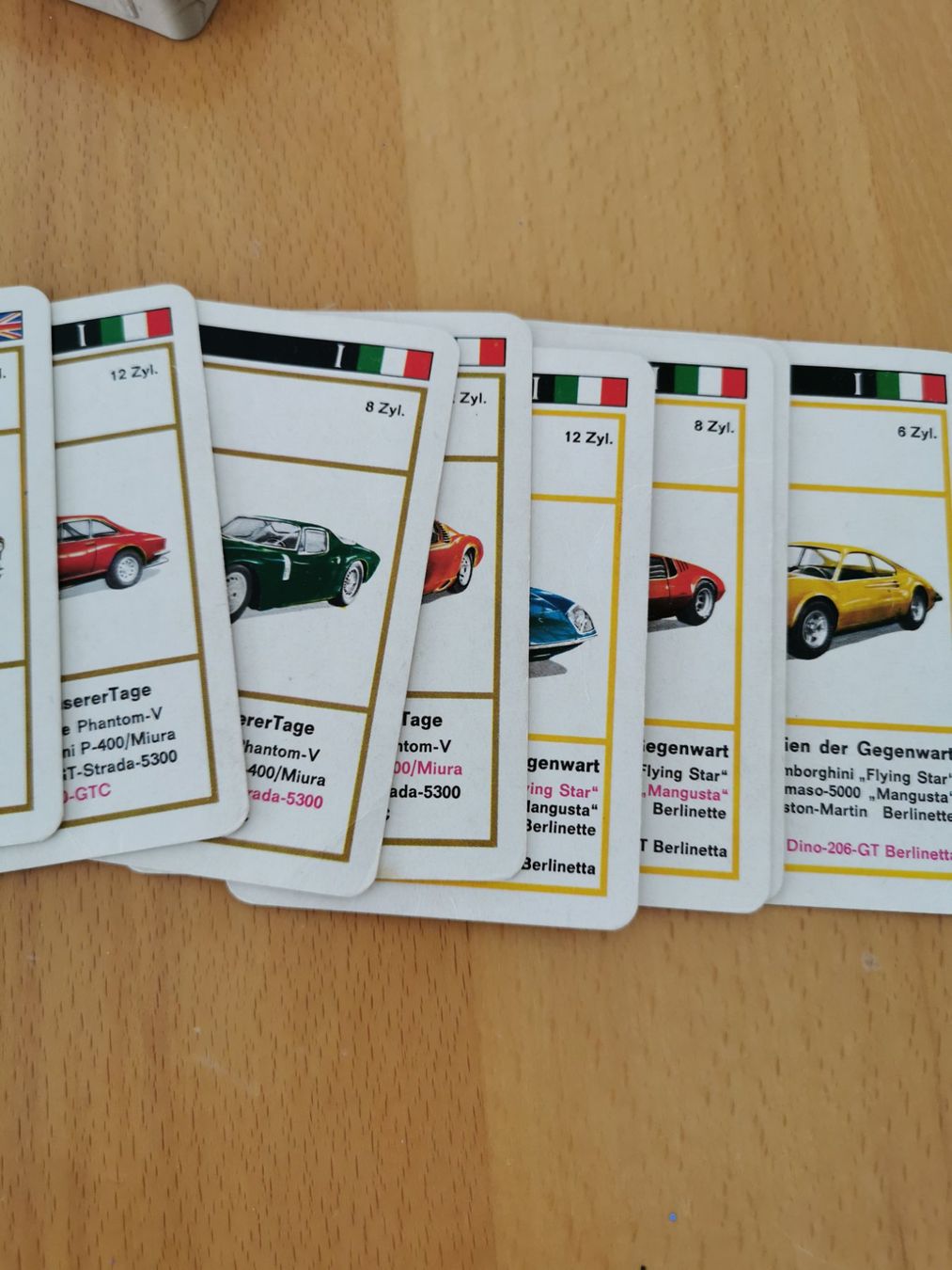 Giochi: Traumautos Quartett Nr.1/73, F.X. Schmidt – Usato da St.Gallen venduto da Tamal0204 4