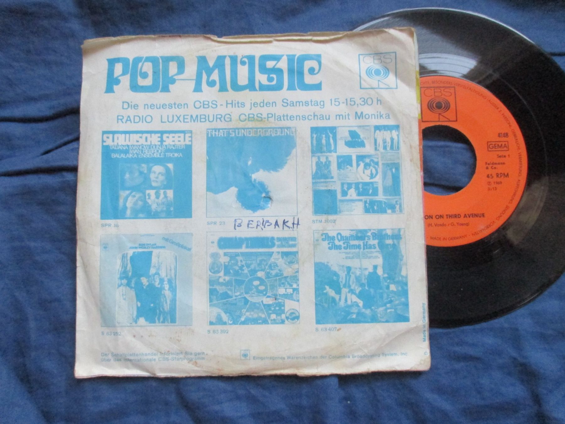 Schallplatten: Les Sauterelles : Station In Third Avenue – Gebraucht aus Colombier NE von Nevenma 1