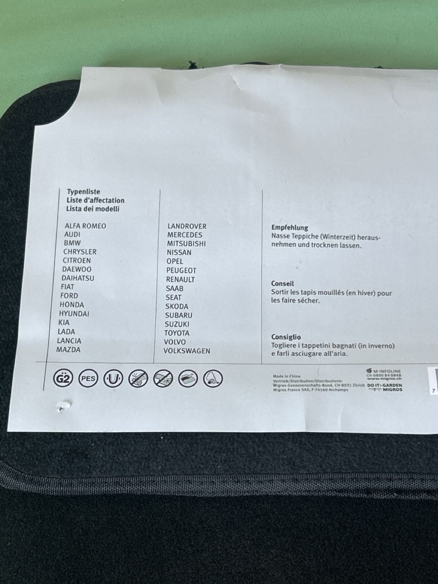 Teppiche / Matten: miocar MAGIC Auto-Teppichmatten-Set 4-teiligL65B44(I21) – Neu (gemäss Beschreibung) aus Neuenhof von bro_9zsg 3