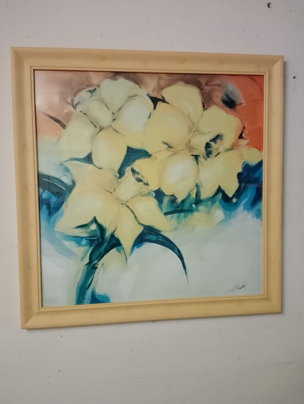 Tableaux: Gemälde 80x80 cm – D'occasion à Mönthal par hammer1302