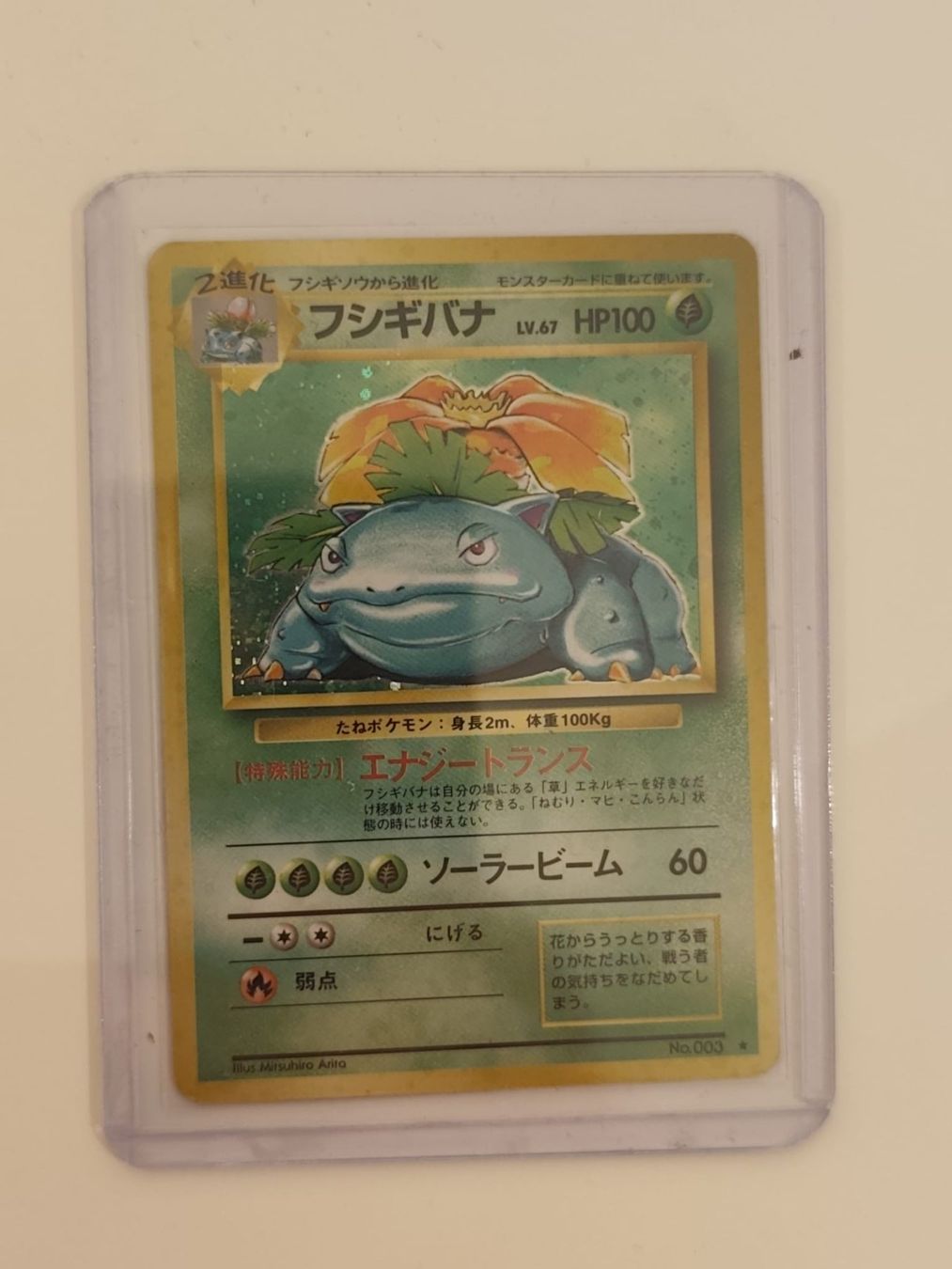 Pokémon Carte collezionabili: Bisaflor (EXP) JPN – Usato da Ennetbürgen venduto da andivr87