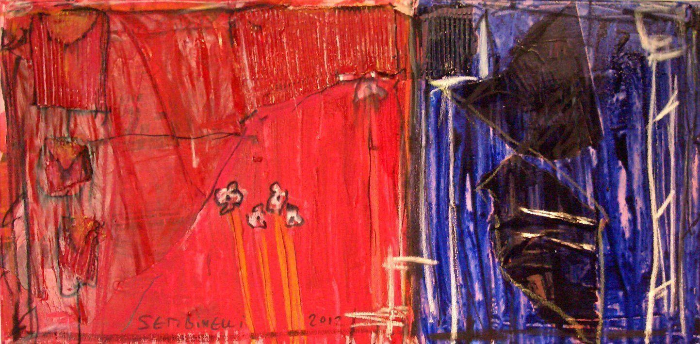 Gemälde: Stephan Sembinelli / Original / 30 × 60 cm / Mischtechnik – Neu (gemäss Beschreibung) aus Welschenrohr von StarRecordsGmbH