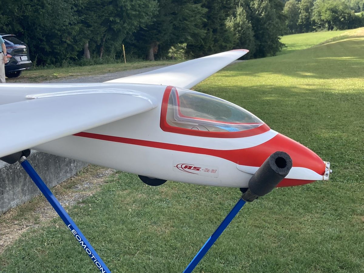 Modellismo RC: Ka 6e Oldtimer als Elektrosegler – Usato da Russikon venduto da Bahari 3