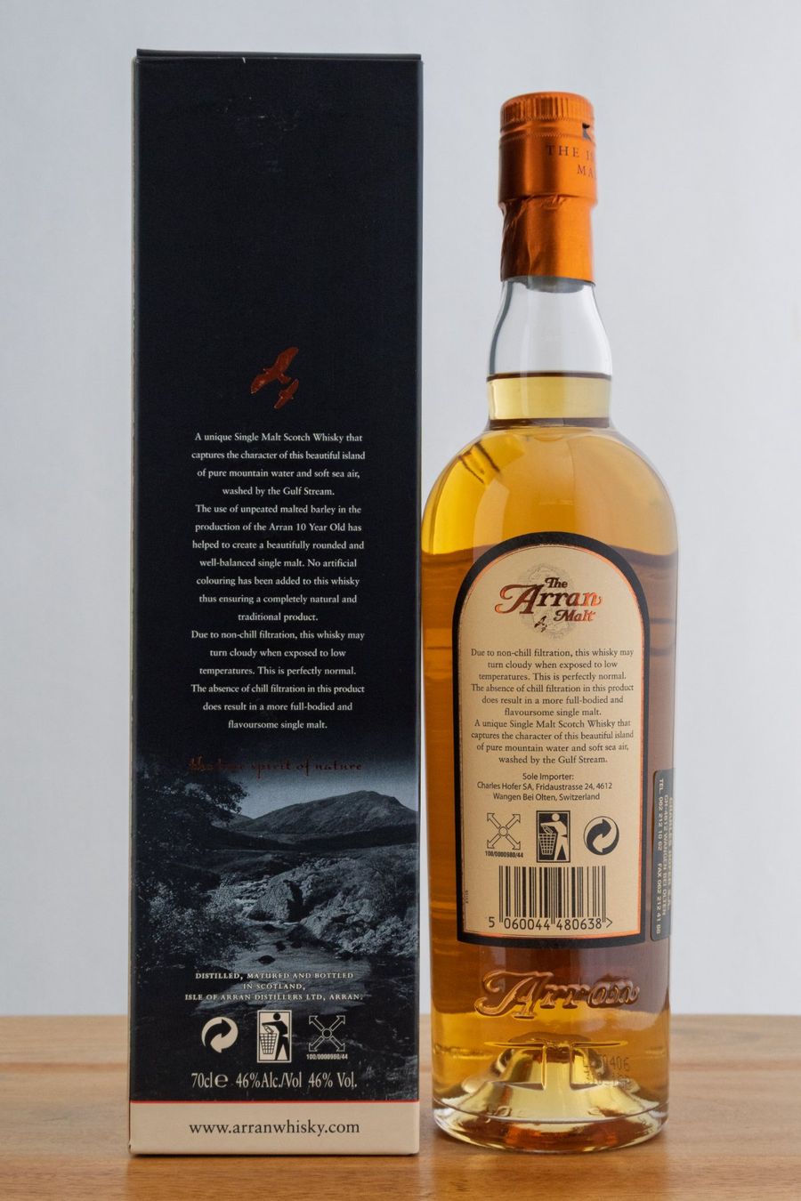 Arran Bevande alcoliche: Arran - 10Y - Old Bottling – Nuovo e nell'imballaggio originale da Zofingen venduto da maltpoint 1