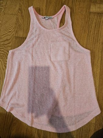Sommerliches pinkes Tanktop mit Brusttasche Grösse xxs 👚
