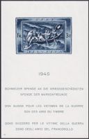 1945, W21 (Spendenblock, Nr.15) postfrisch **, Kat: 200.-