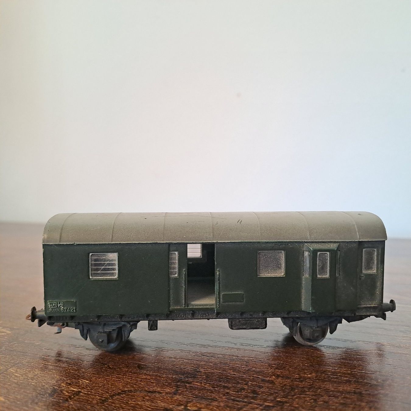 Kleinbahn Modellini di ferrovie: Kleinbahn Postwagen Pwih 67421 – Usato da Bertschikon Gossau venduto da Singeruwe