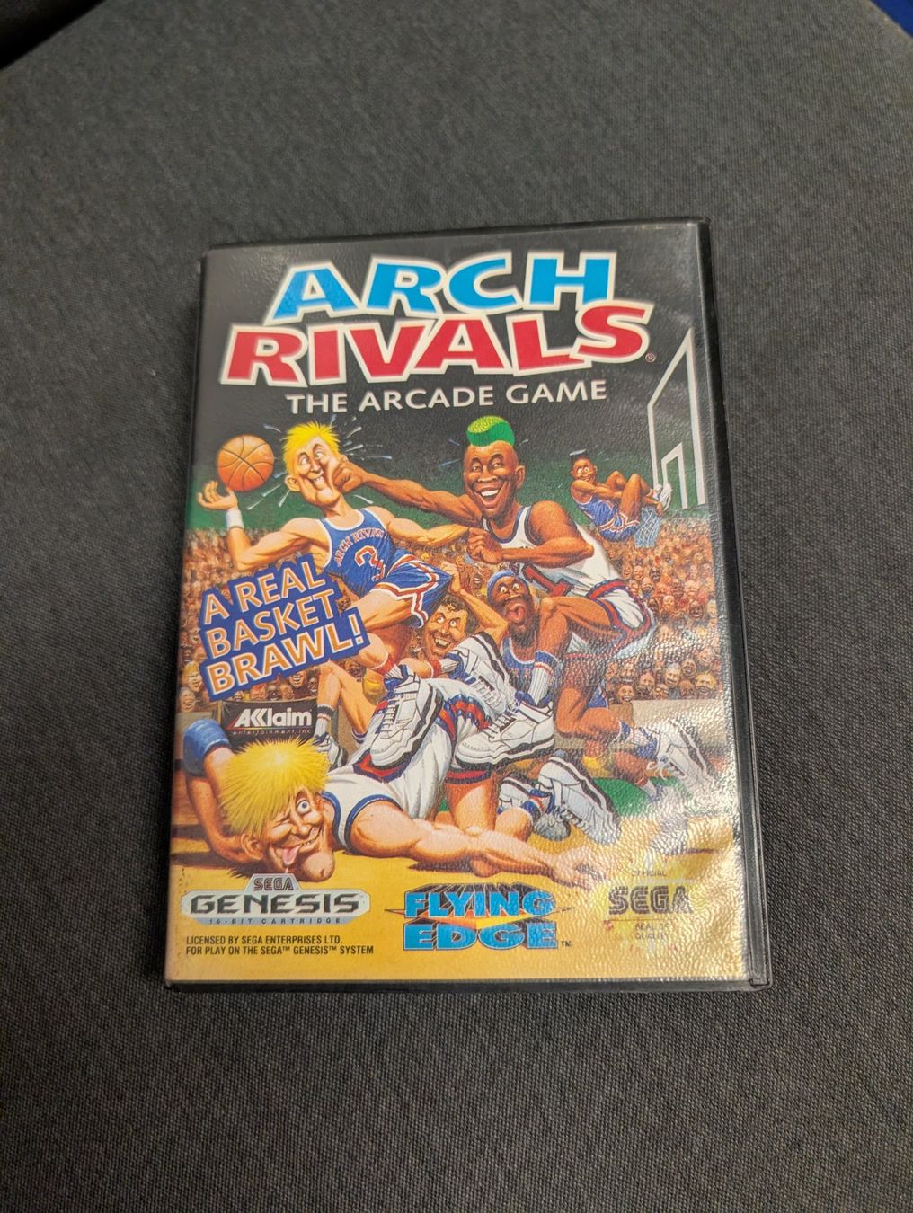Spiele: Arch rivals the arcade game Sega Mega Drive – Gebraucht aus Giubiasco von Ticinerd