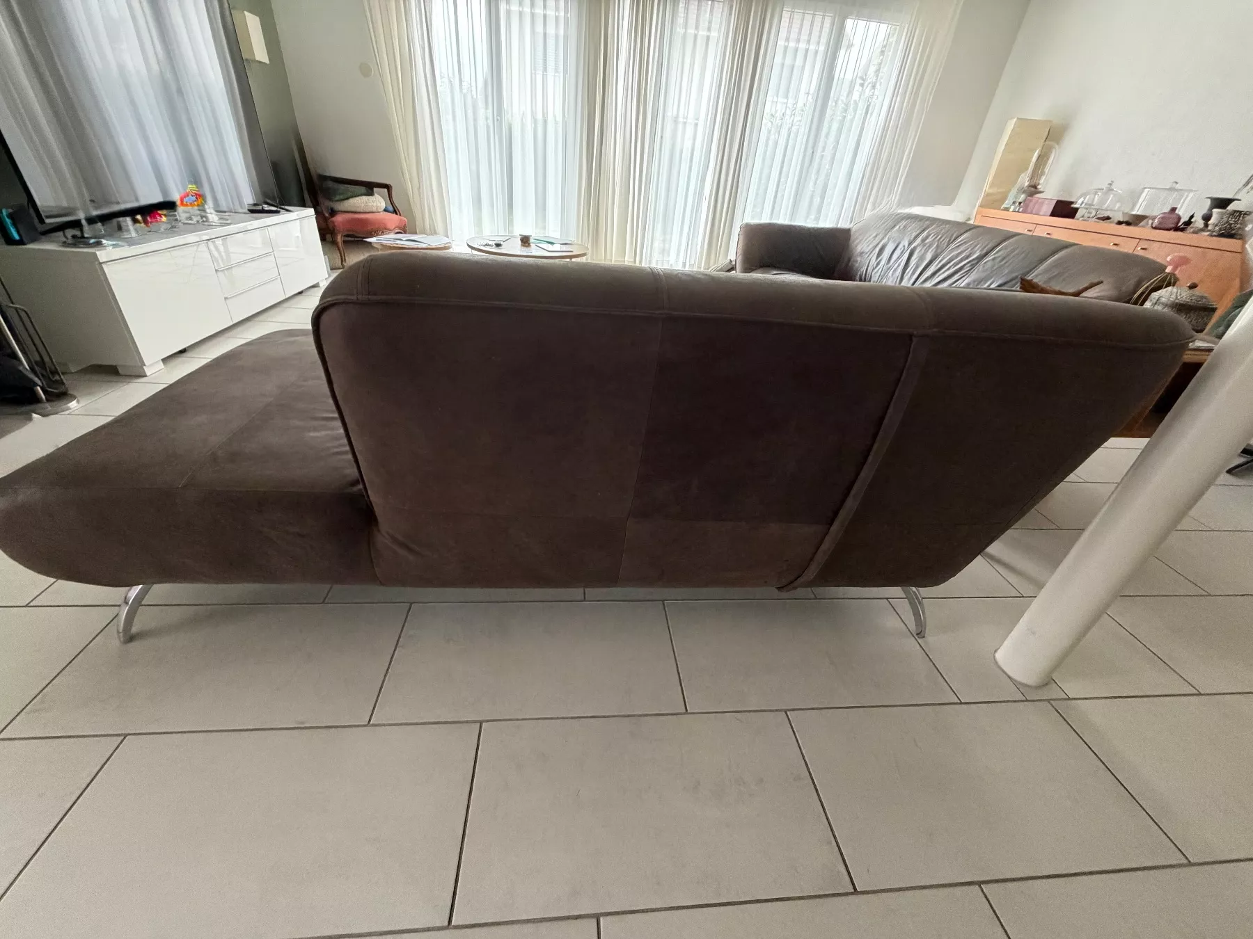 Divani: Sofa Leder braun – Usato da Strengelbach venduto da fiore6 1