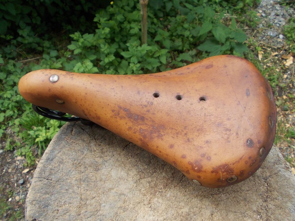Pezzi di ricambio: Original MILITÄRVELO LEDER SATTEL zu Ordonnanzrad 93 / 05 – Usato da Gsteigwiler venduto da HORMIGA21 5