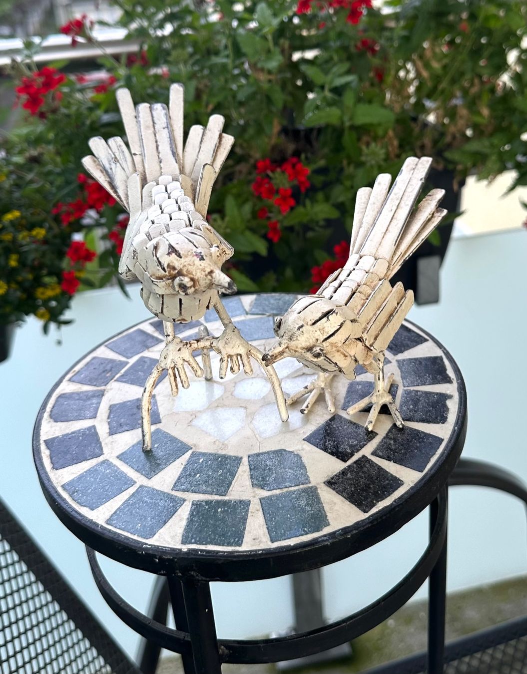 Tutte le decorazioni: 2 Vögel Metall vintage Shabby Chic – Usato da Zürich venduto da brazerola 3