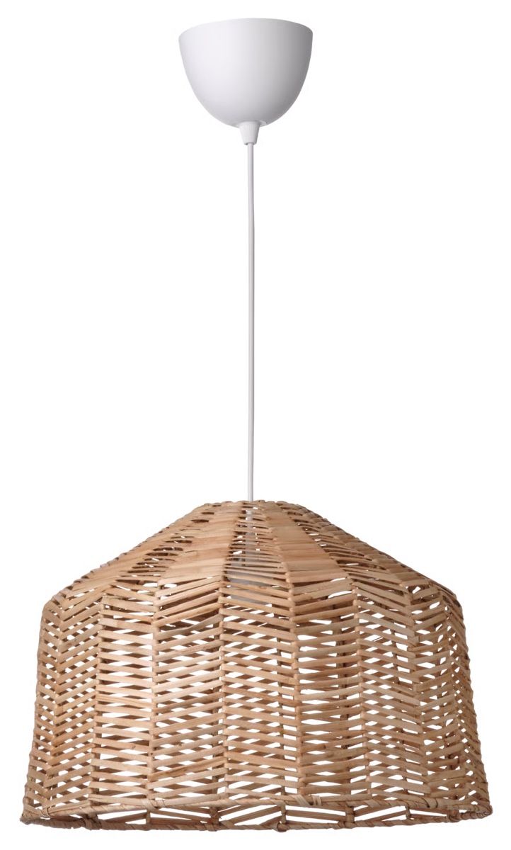 Ikea Kronleuchter & Deckenlampen: KAPPELAND Deckenlampe aus Rattan – Gebraucht aus Einsiedeln von luk_z69w 3