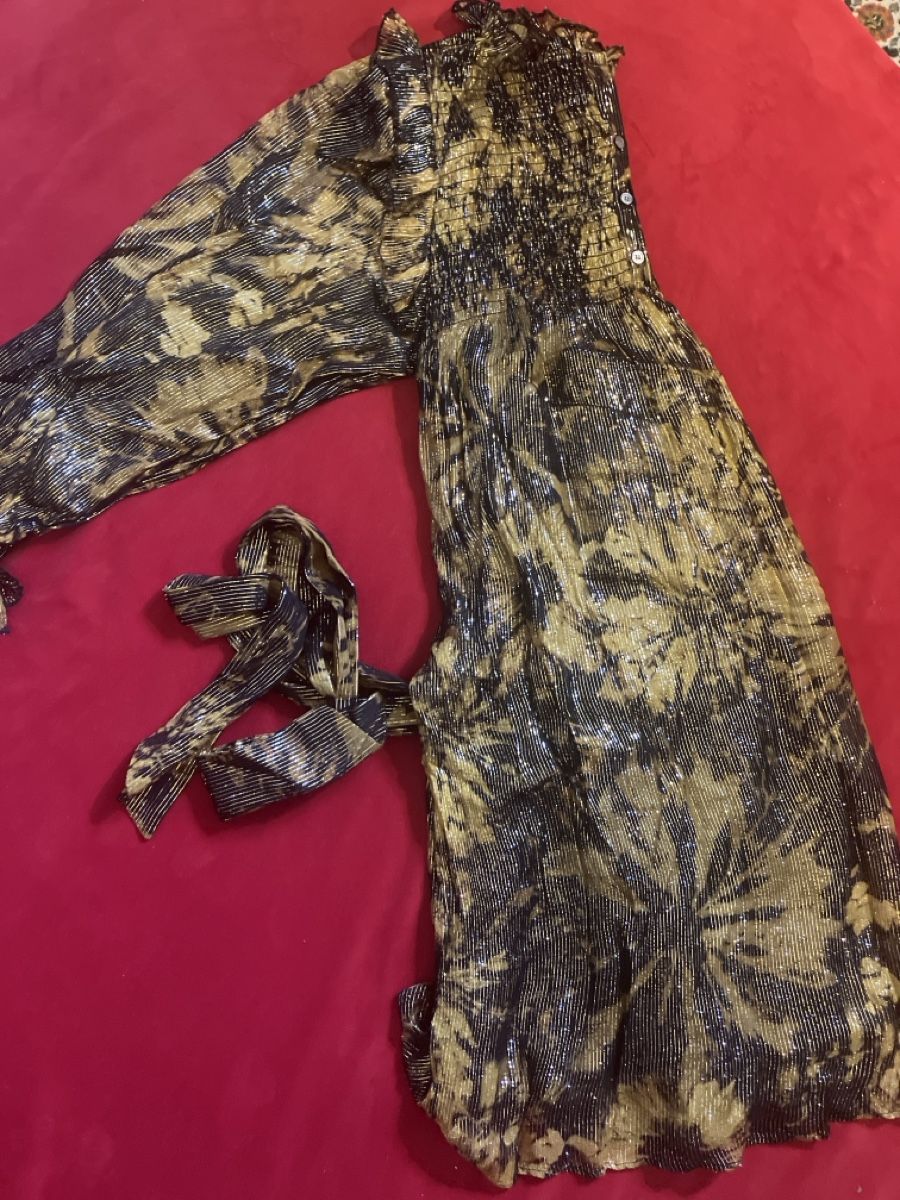 Kleider: Kleid mit Leopardenmuster und Glitzerfäden Grösse S – Neu (gemäss Beschreibung) aus Muralto von jac_hkz5 6